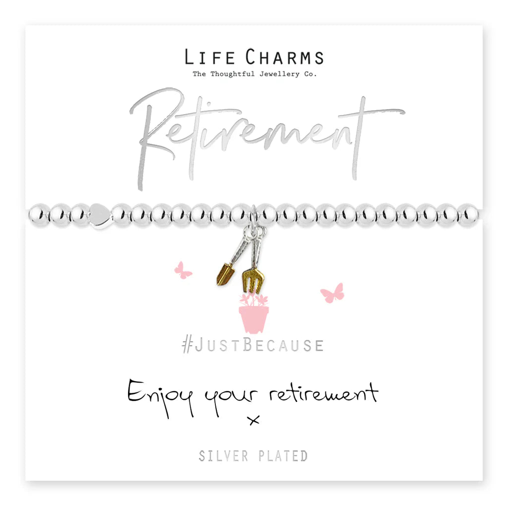 ON YOU'RE RETIREMENT BRACELET