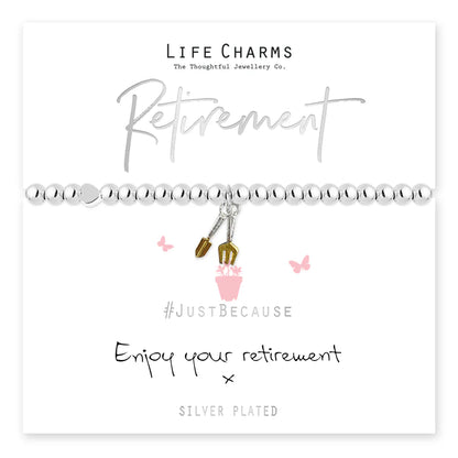 ON YOU'RE RETIREMENT BRACELET