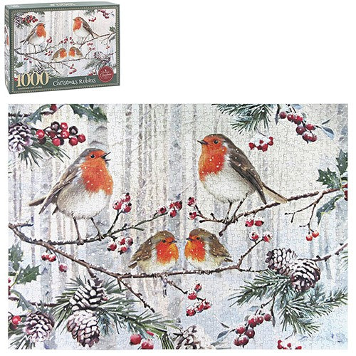 Xmas Wood 1000pc Jigsaw Macneil Robin