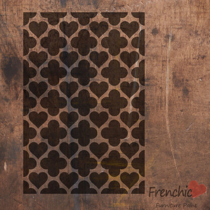 Hearts of Morocco Stencil