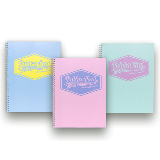Pukka Jotta Pad A5 Pastel Assorted Colours 200 Pages