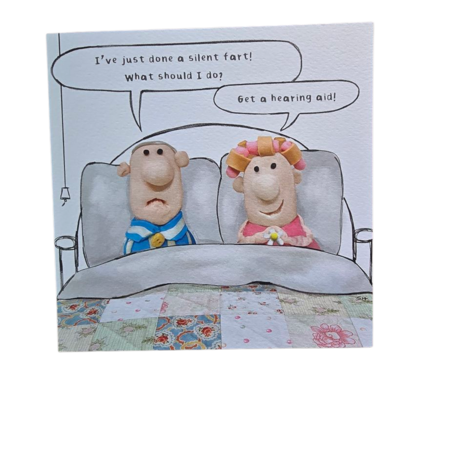 I've just done a silent fart! what should I do? Get a hearing aid!