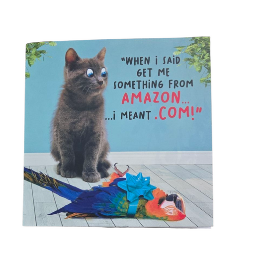 When I said get me someting from AMAZON I meant .COM