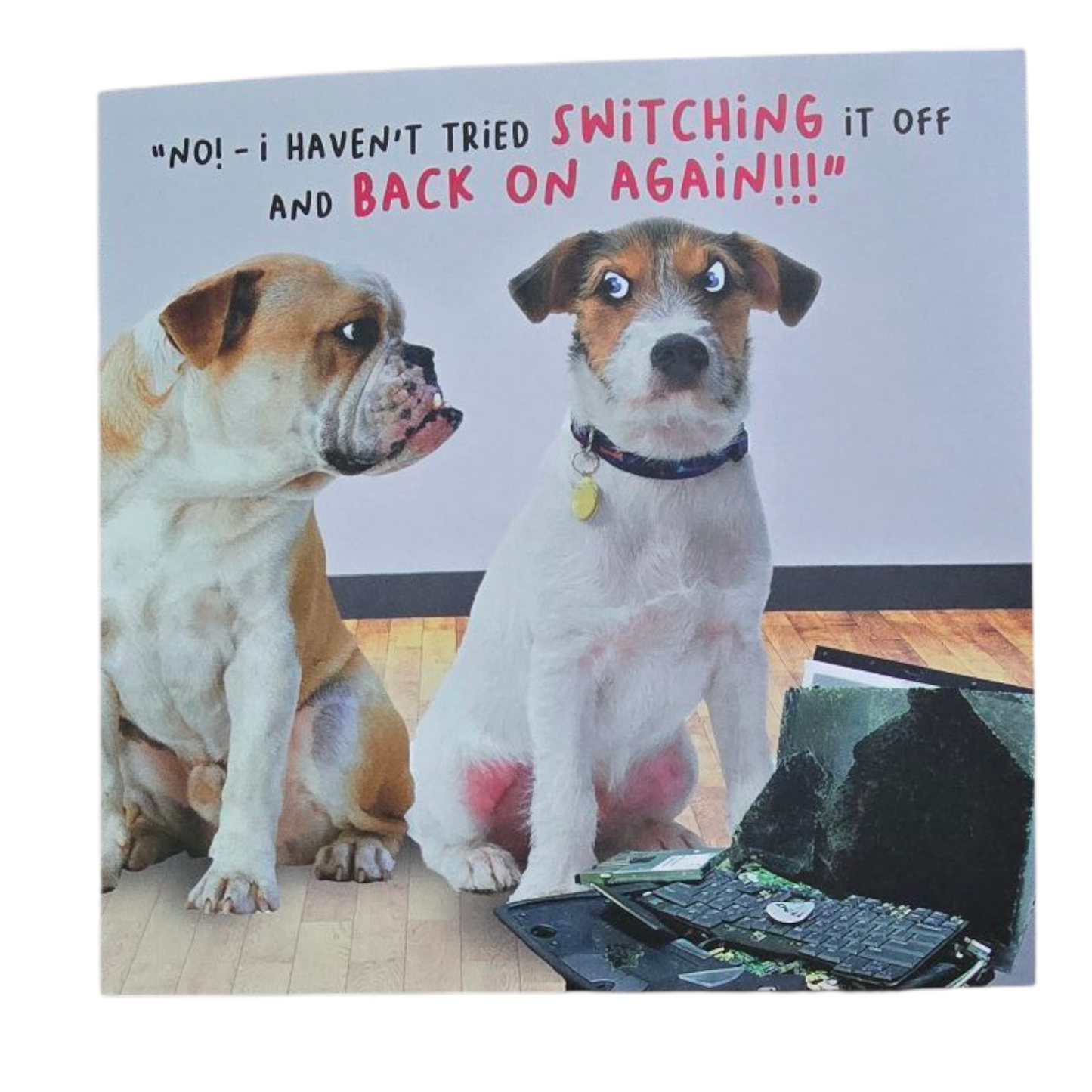 No! - I haven't tried switching it off and back on again!!