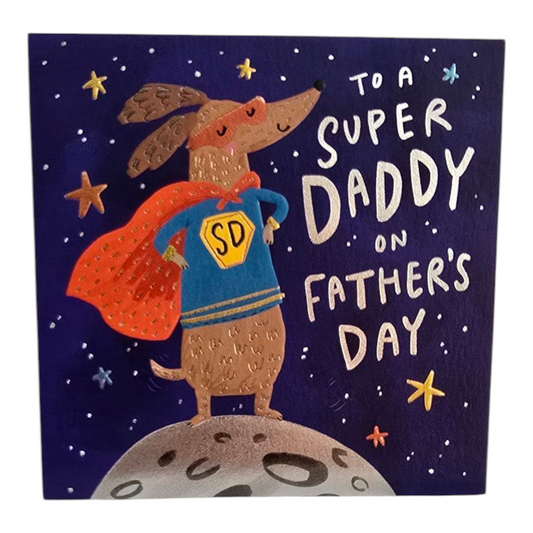 To a Super Daddy on Father's Day