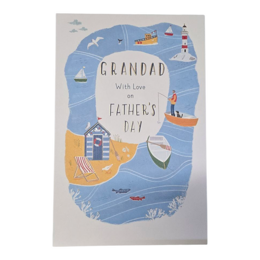 Grandad with love on Fathers Day