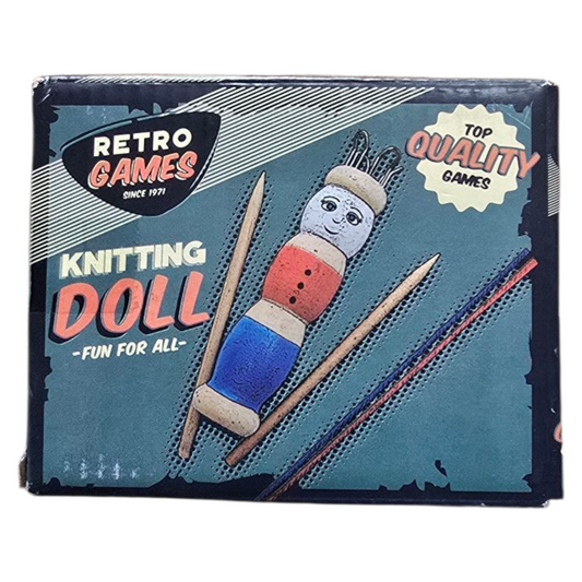 Retro Knitting Doll