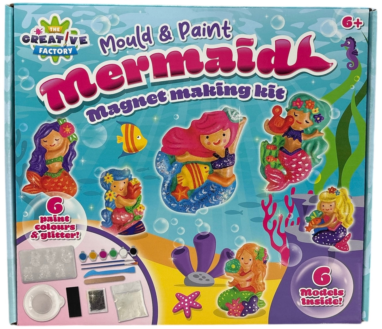 CC088|Craft Kit Mould & Paint Mermaid