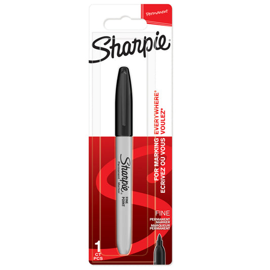 Sharpie Fine Marker Black Hanging