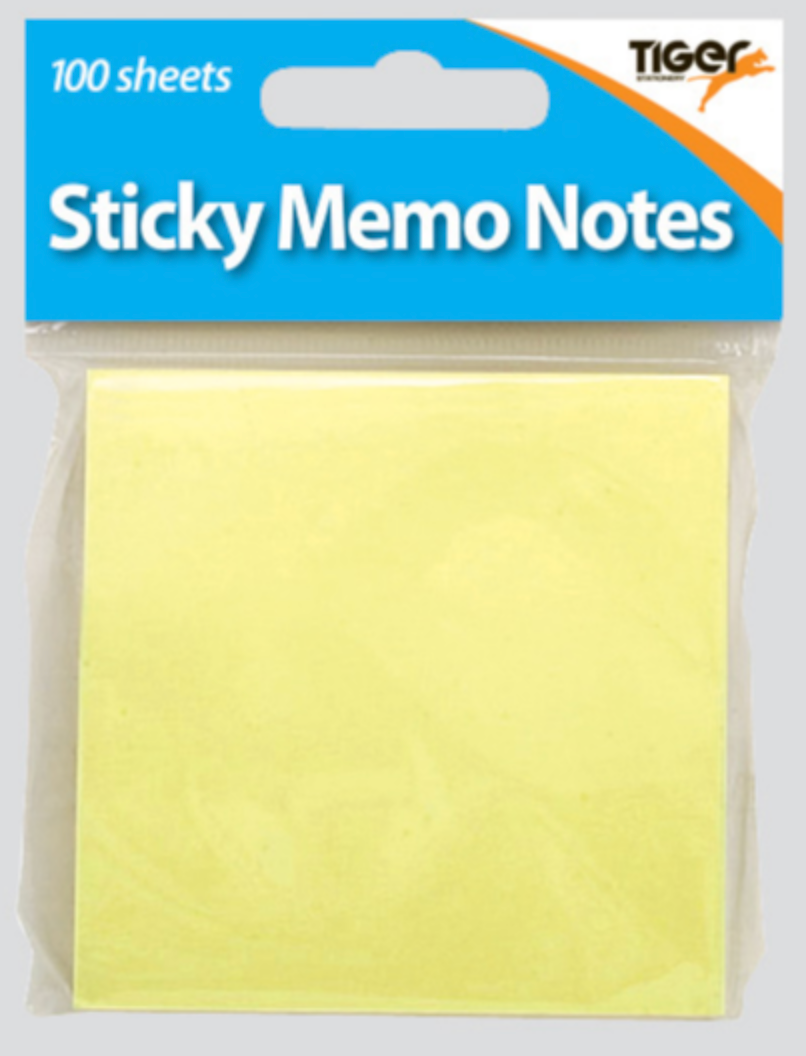 Yellow Sticky Notes 3x3in