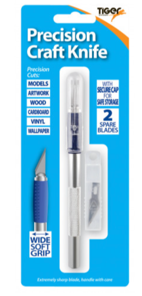 Precision Knife & 2 Spare Blades