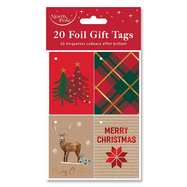 20 Pack Sim Kraft Gift Tags