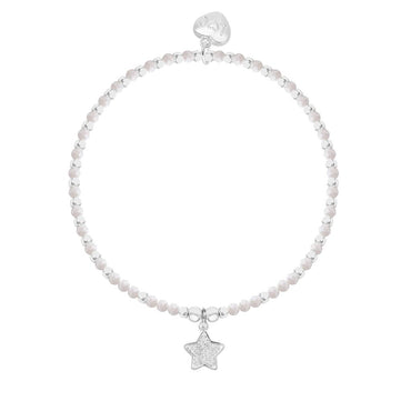 Merry & Bright crystal beaded charm bracelet