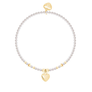 Merry Bestie-mas crystal beaded charm bracelet