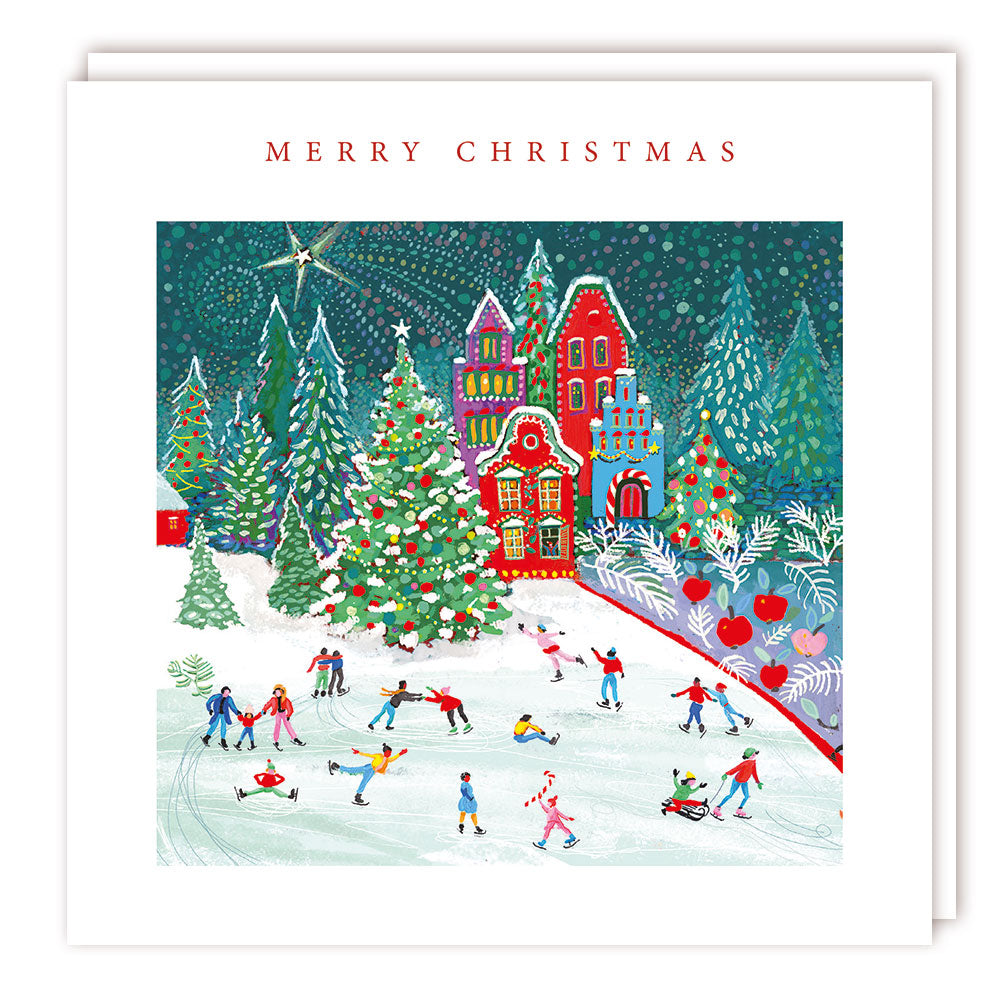Xmas Sparkle Pack 125x125 - On the ice - Foil - MC