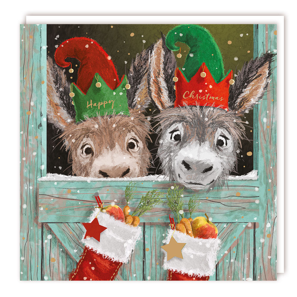 Xmas Sparkle Pack 125x125 - Curious Donkeys - Foil - RT