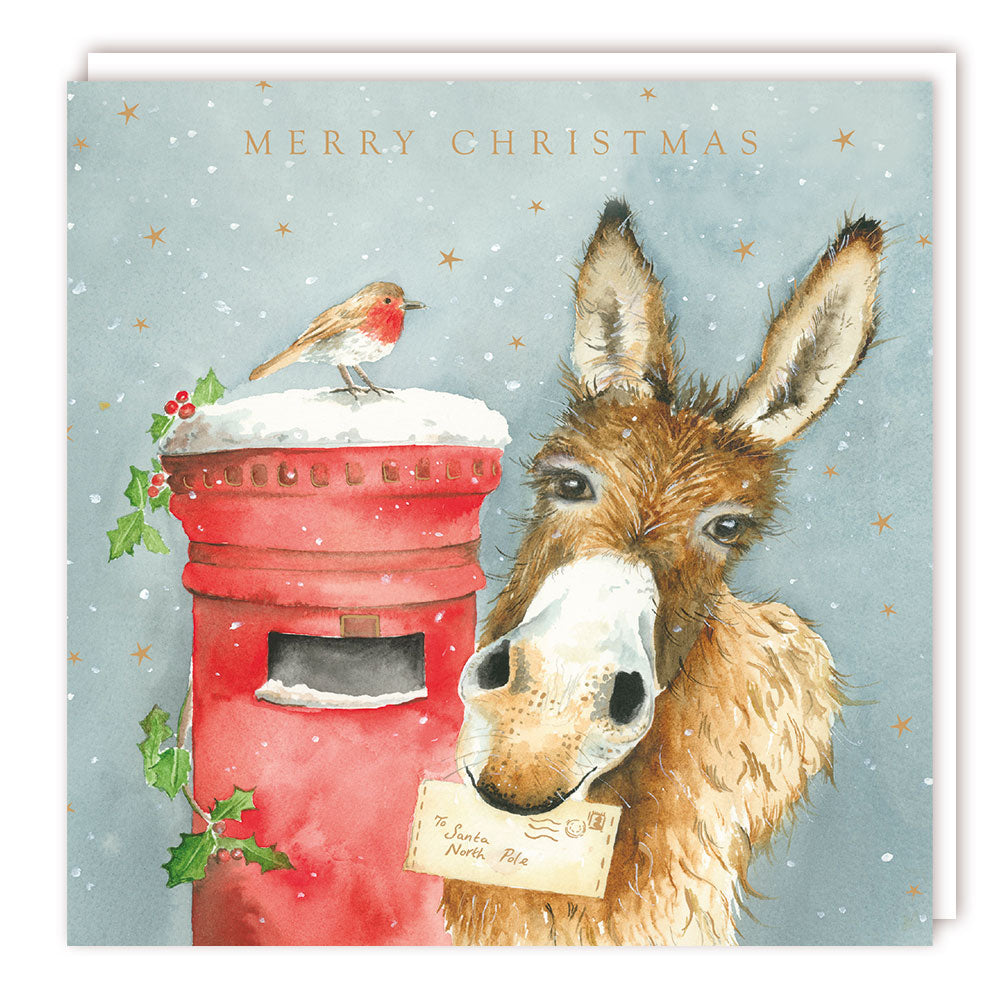 Xmas Sparkle Pack 125x125 - Donkey & Robin - Foil - RT