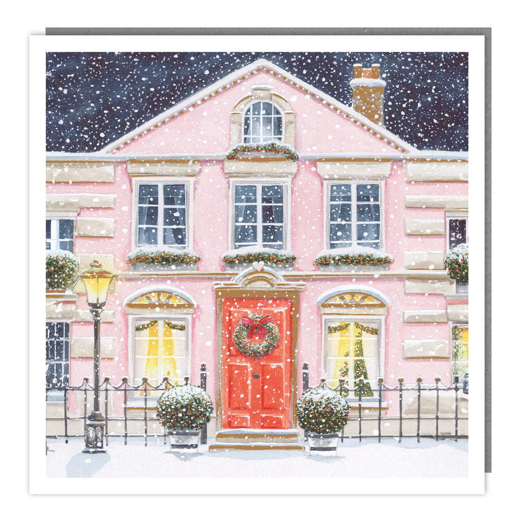 Pack of 5 - The Christmas House - 140x140 - Foil - RT