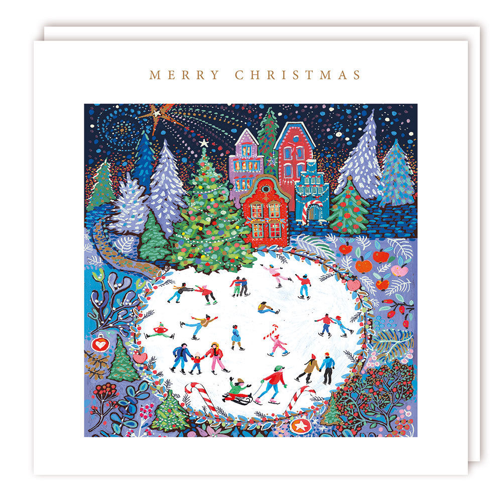 Pack of 5 - On a Frozen lake - 140x140 - Foil - BHF