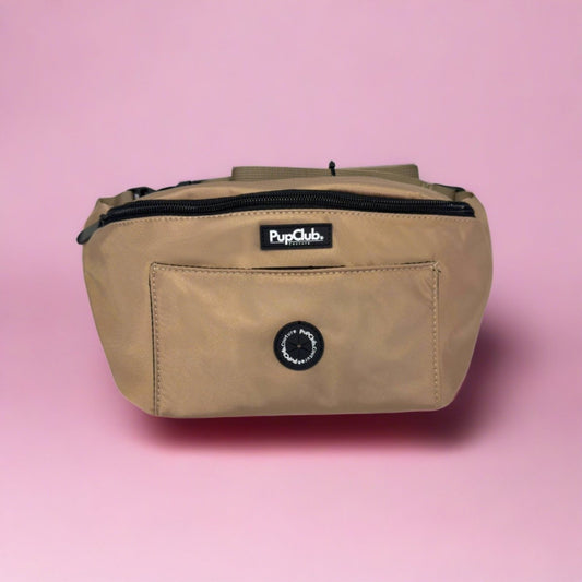 Dog Walking Bum Bag - Tan