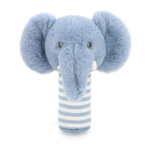 KEELECO 14cm BABY EZRA ELEPHANT STICK RATTLE