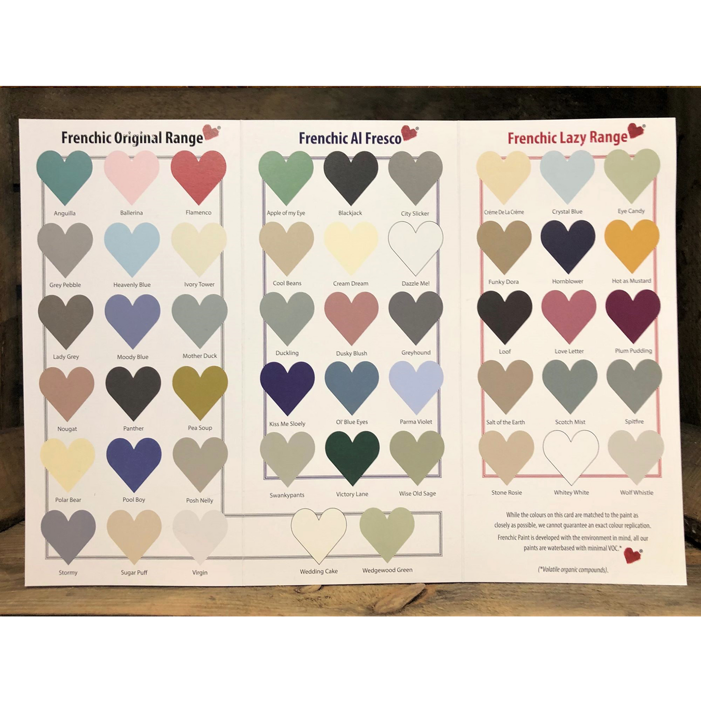 Colour Chart