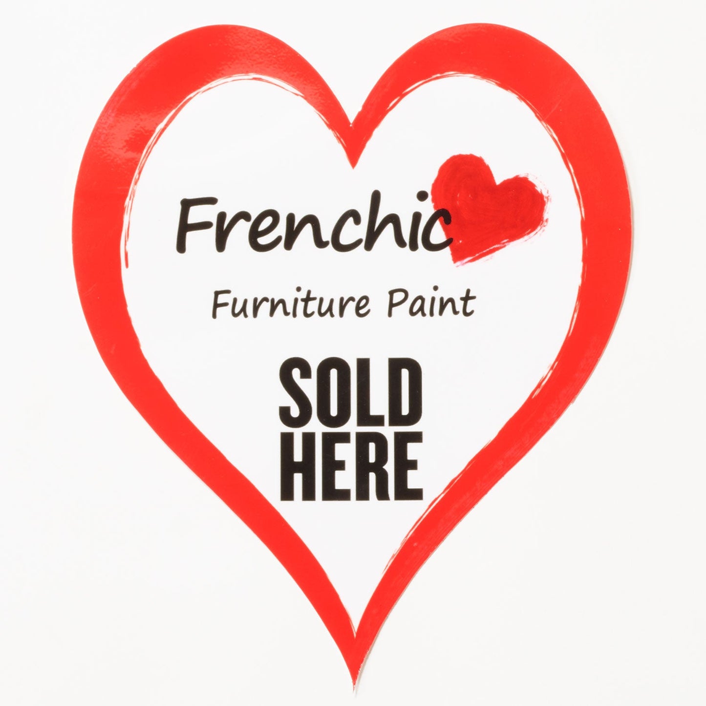 Window Decal Frenchic Sold Here