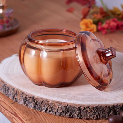 Pumpkin Jar Scented Candle - Maple