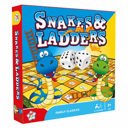 BOXED SNAKES & LADDERS