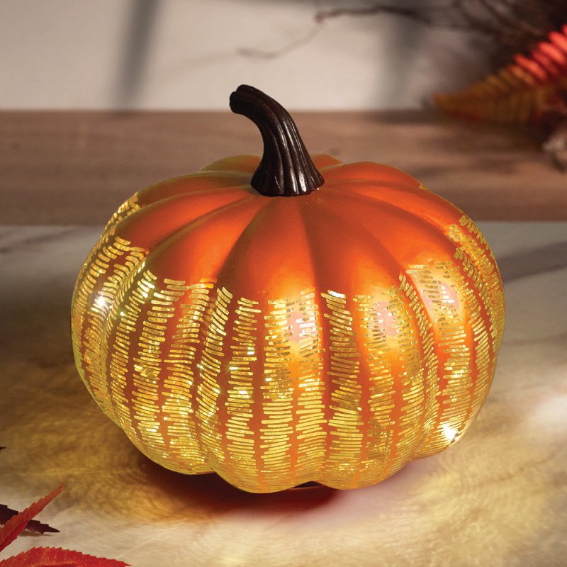 InLit Decor Pumpkin - Amber
