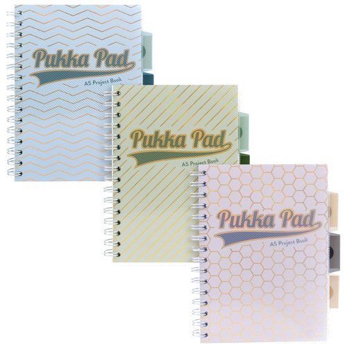 PUKKA HAZE A5 PROJECT BOOK 3's