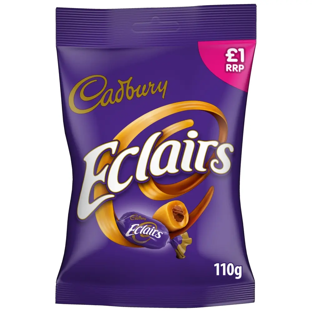 Cadbury Eclairs Chocolate Bag 110g