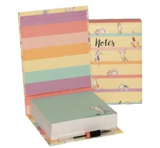 DBV Note block with pen - CRAZY CATS
