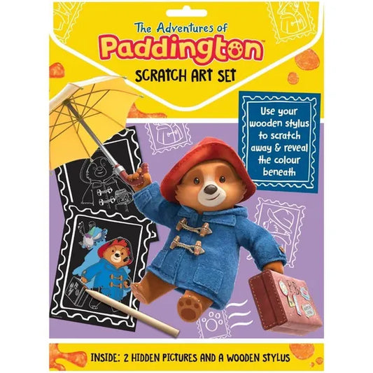 Paddington scratch art set
