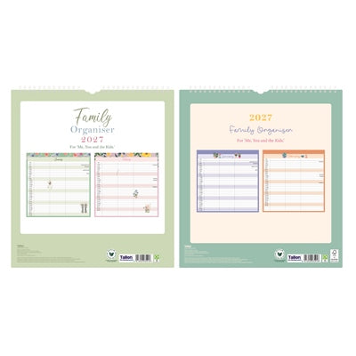 Tallon 2027 Family Organiser Calendar – You me,& the Kids