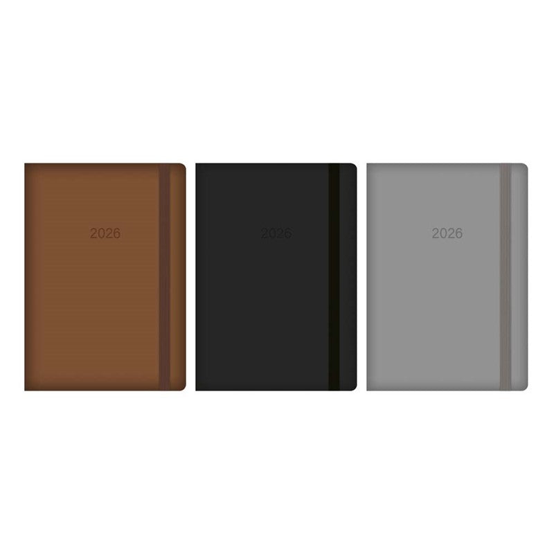 Diary A4 Day to a Page Embossed