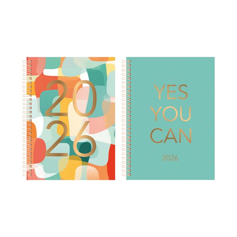 Diary A5 Week to View YES YOU CAN