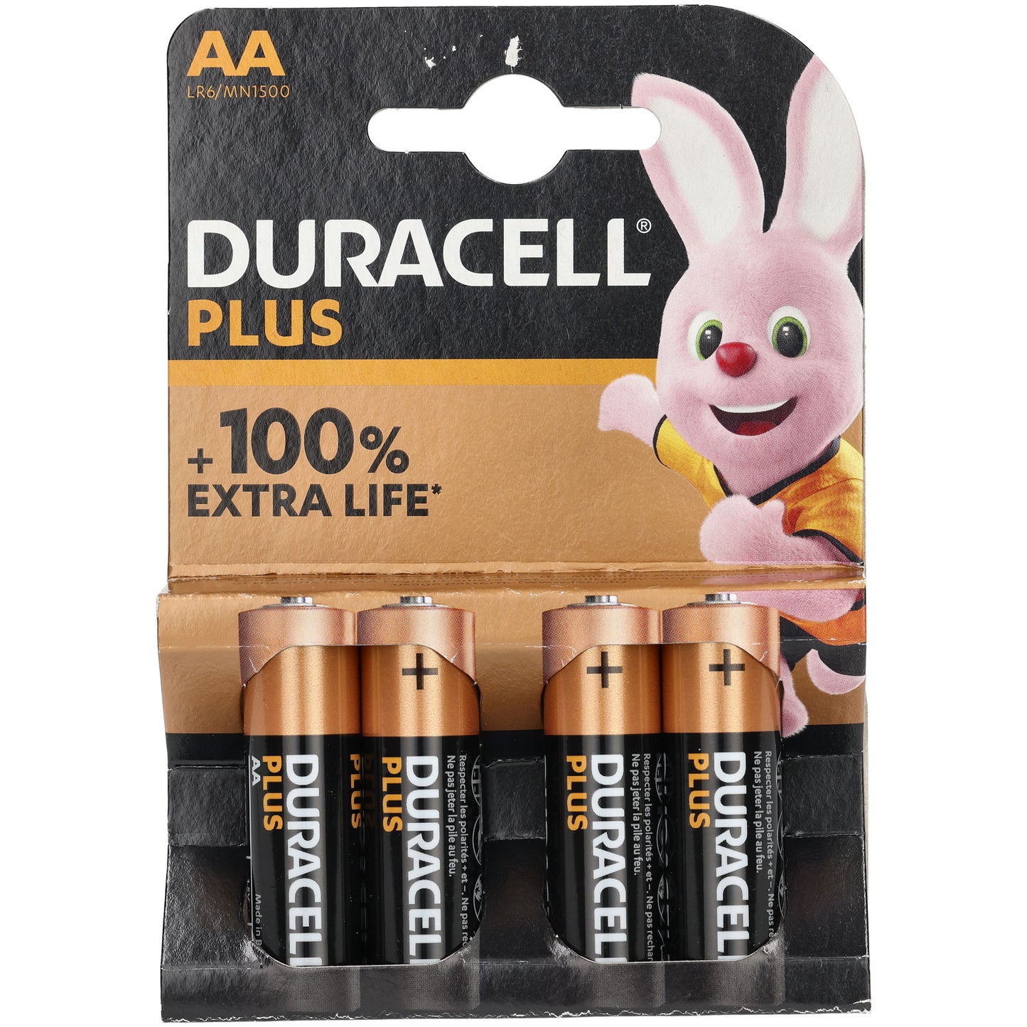 DURACELL Plus AA Batteries (4 Pack) – Power Boost Alkaline Batteries 1.5V