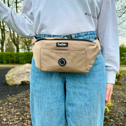 Dog Walking Bum Bag - Tan