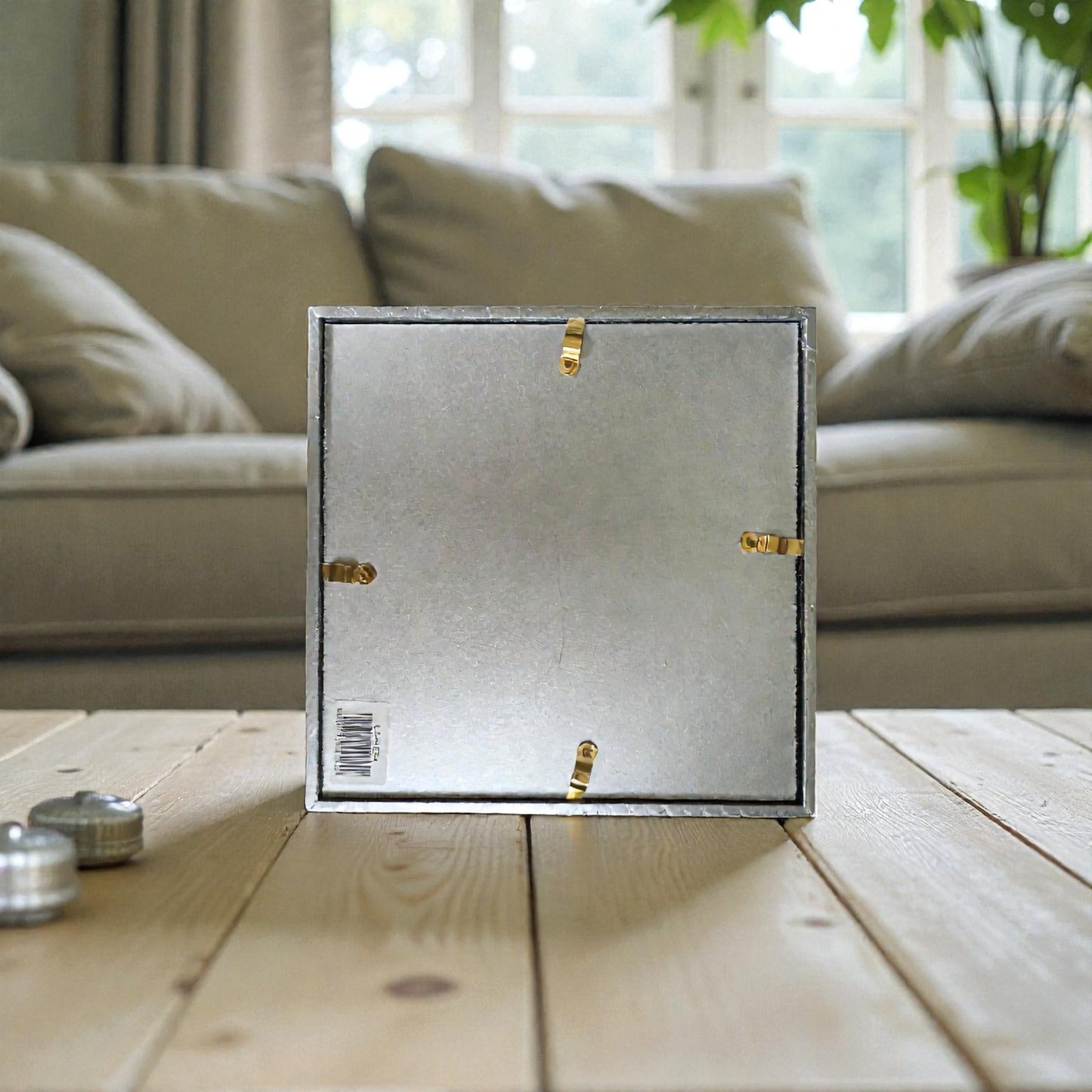 The Leonardo Collection LP44224 Wedding Fund Money Box, Wooden, Silver and White, 18x18x7cm