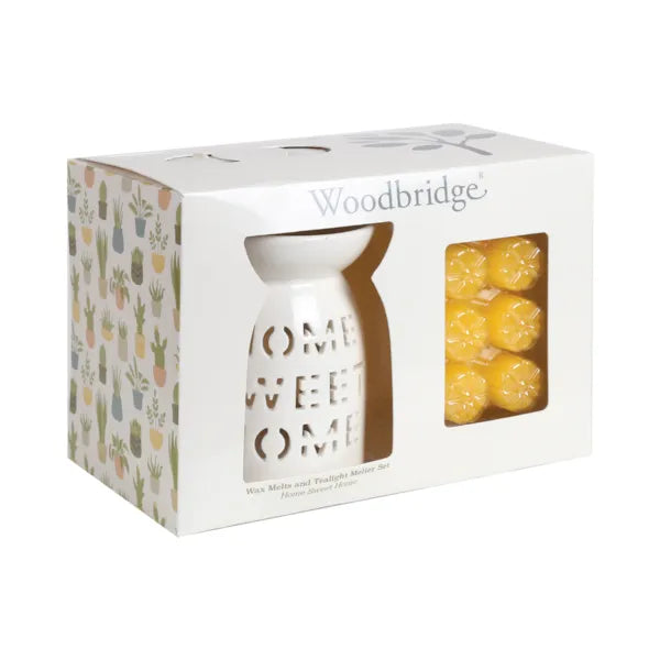 Wax Melts & Tealight Melter Set – Home Sweet Home