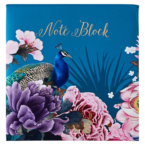 DBV NOTE BLOCK WITH PEN - EXQUISITE PEAC