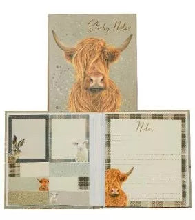 DESIGN BY VIOLET STICKY NOTES & PAD - CEDAR & SAGE