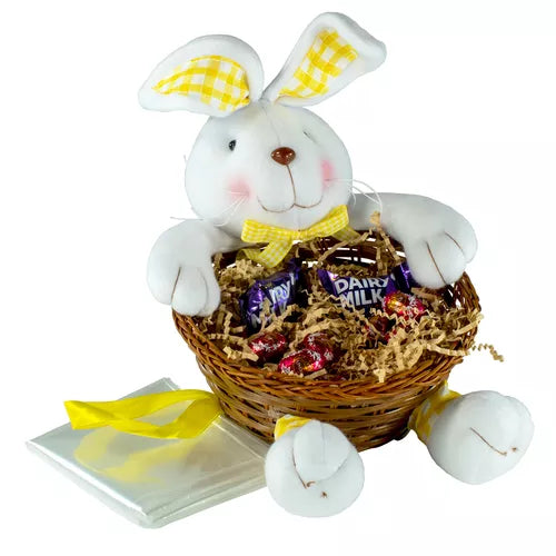 EASTER PLUSH BUNNY HAMPER SET